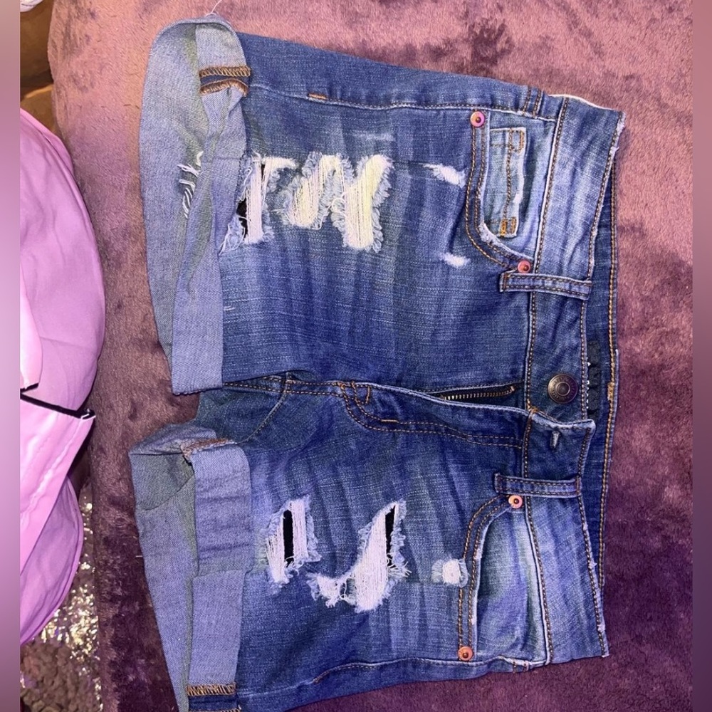 aeropostale size two jean shorts